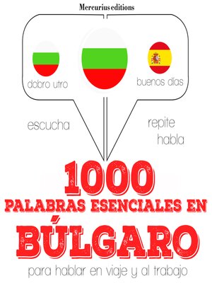 cover image of 1000 palabras esenciales en búlgaro
